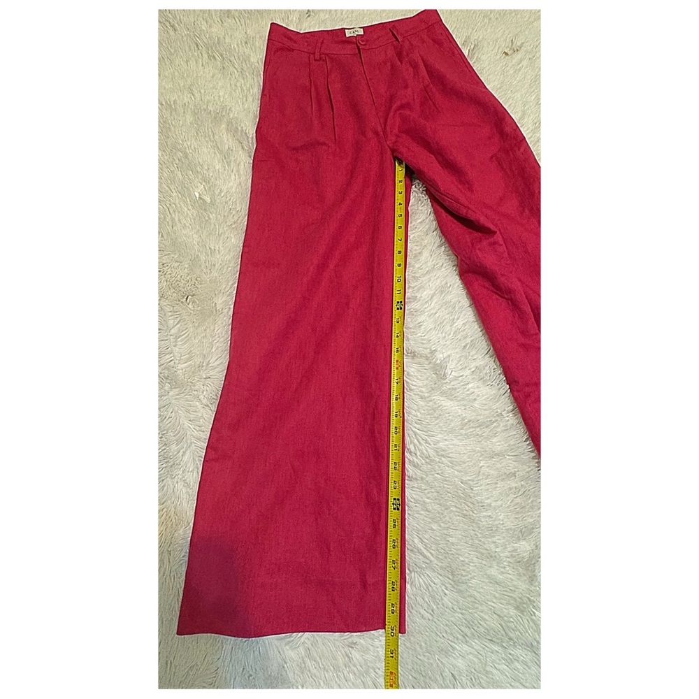 CAMI NYC the Rylie Pant in Raspberry - Picture 14 of 16